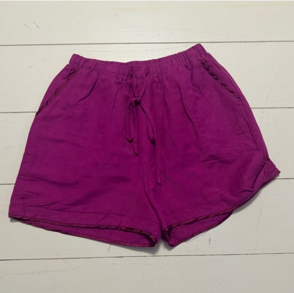 Bohme High Waist Magenta Shorts
